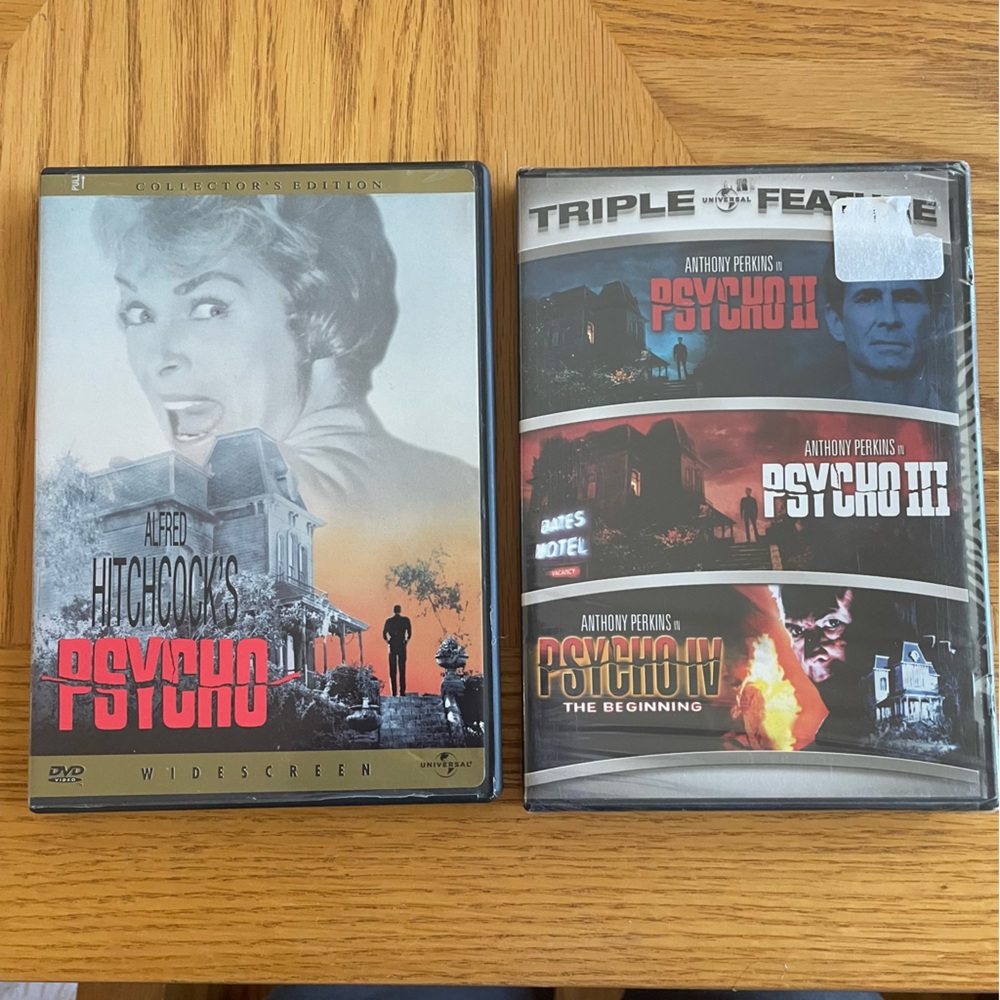 Psycho 1-4 DVDs